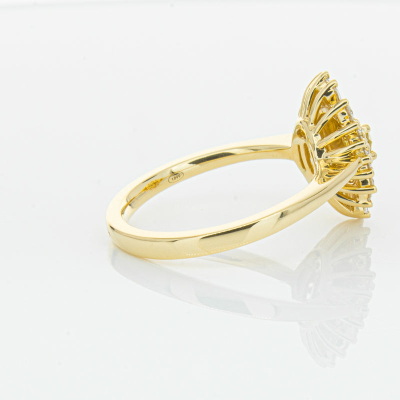 18ct Yellow Gold .16ct Yellow Diamond Kira Ring-Ring-Walker & Hall