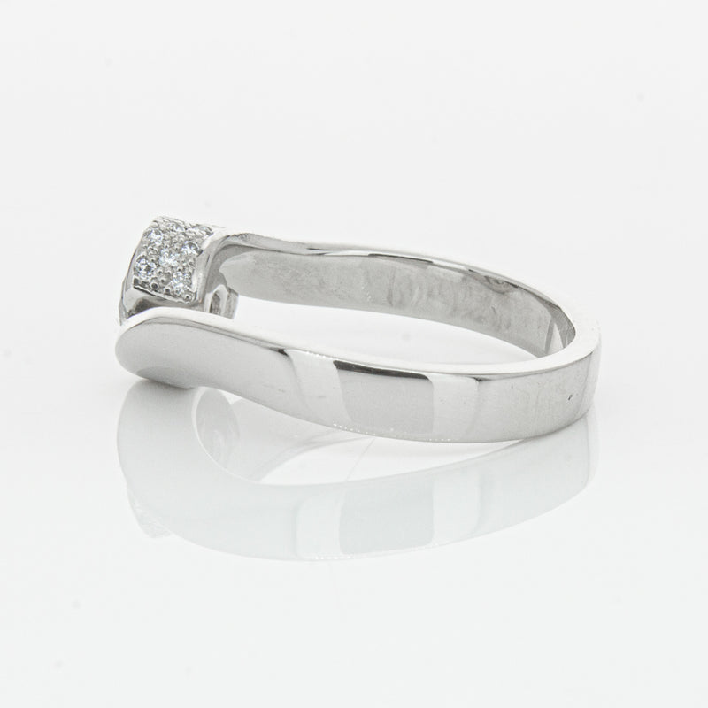 Deja Vu Platinum .55ct Diamond Ring-Ring-Walker & Hall