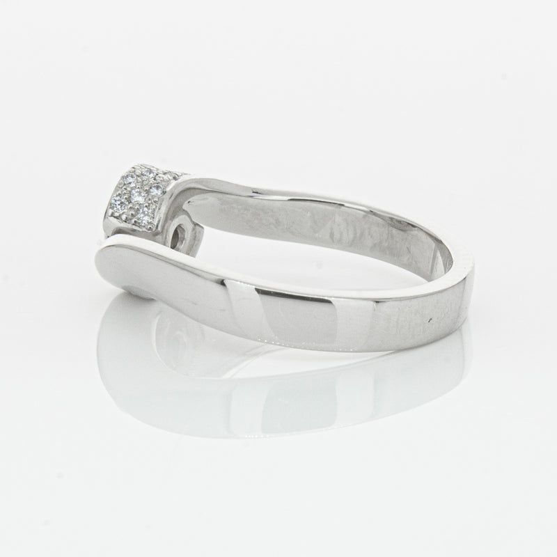 Deja Vu Platinum .55ct Diamond Ring-Ring-Walker & Hall