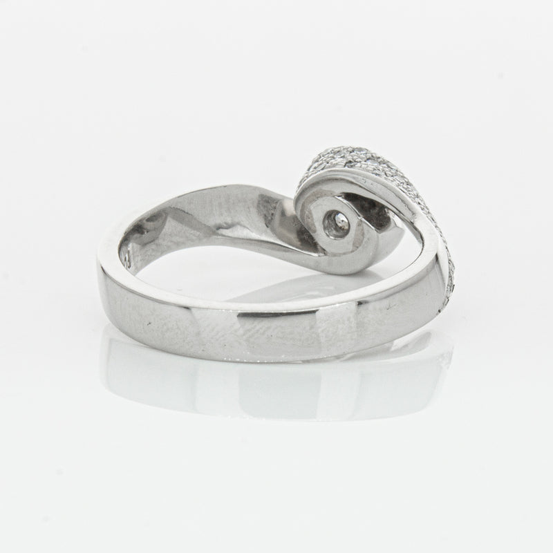 Deja Vu Platinum .55ct Diamond Ring-Ring-Walker & Hall