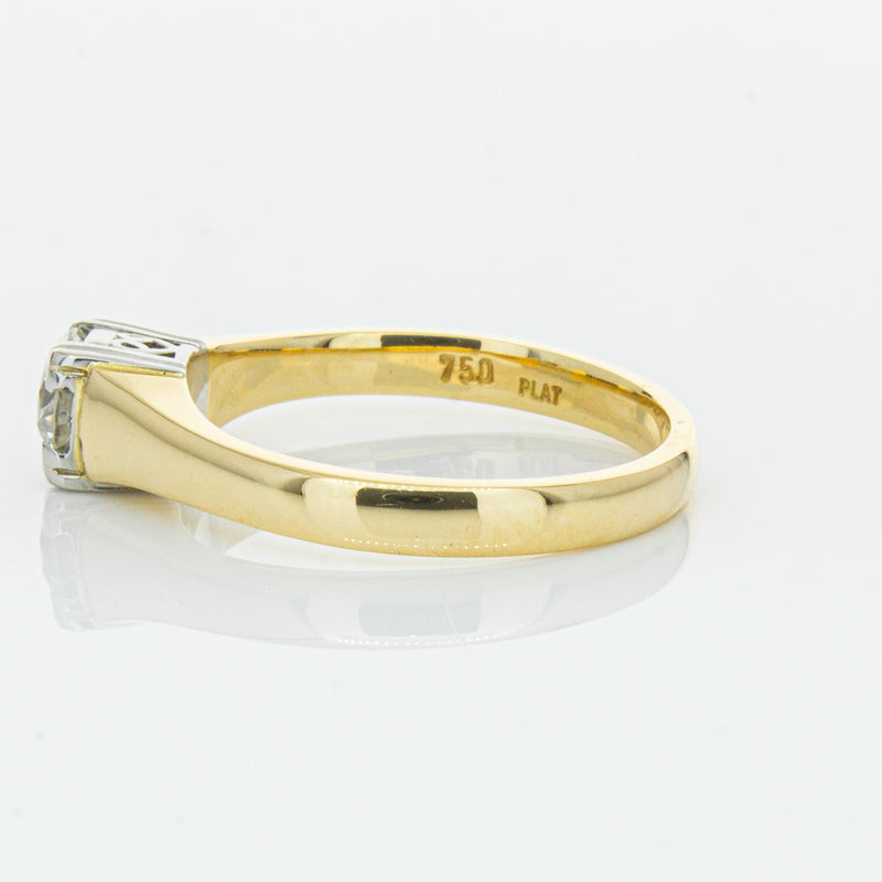 Deja Vu 18ct Yellow Gold .50ct Diamond Ring-Ring-Walker & Hall