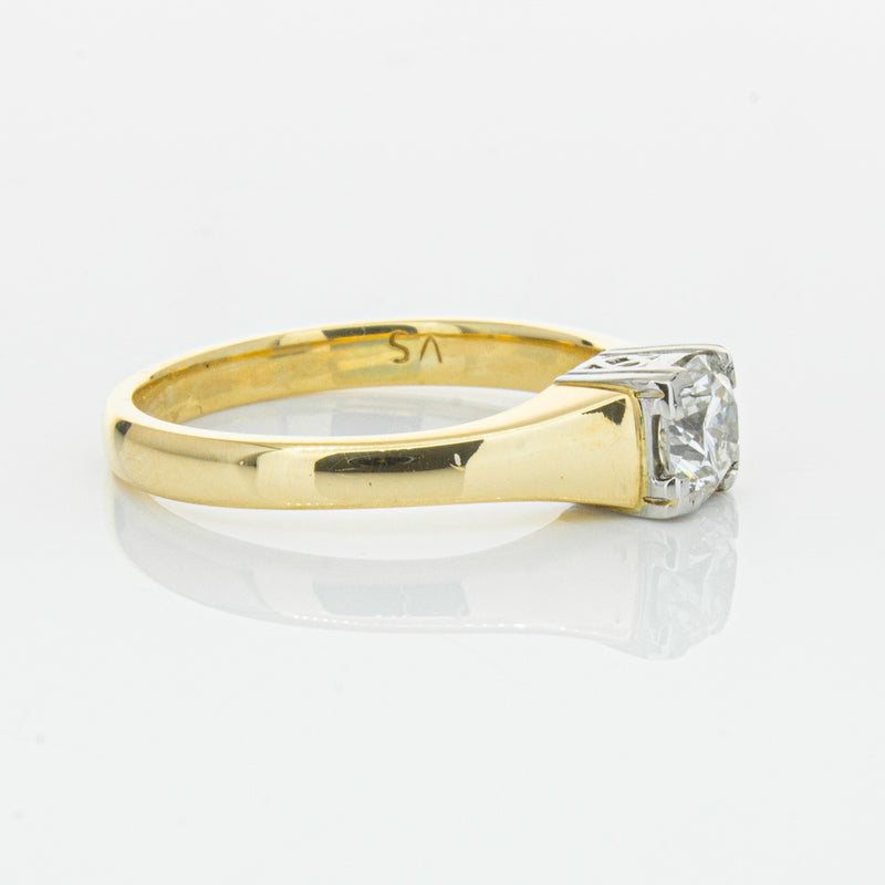 Deja Vu 18ct Yellow Gold .50ct Diamond Ring-Ring-Walker & Hall