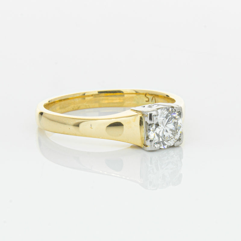 Deja Vu 18ct Yellow Gold .50ct Diamond Ring-Ring-Walker & Hall