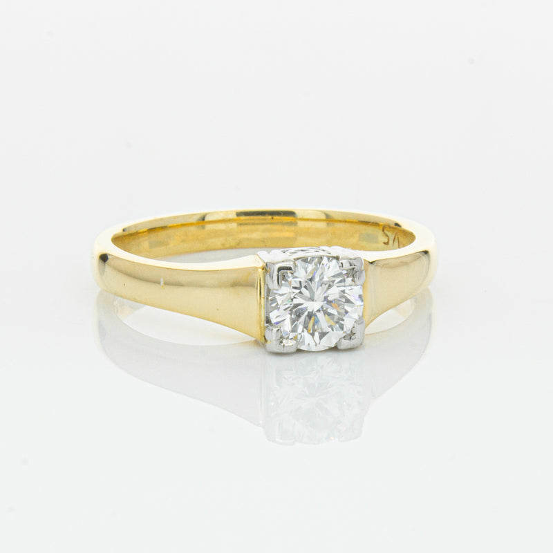 Deja Vu 18ct Yellow Gold .50ct Diamond Ring-Ring-Walker & Hall