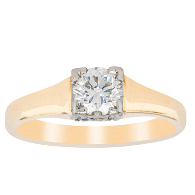 Deja Vu 18ct Yellow Gold .50ct Diamond Ring-Ring-Walker & Hall