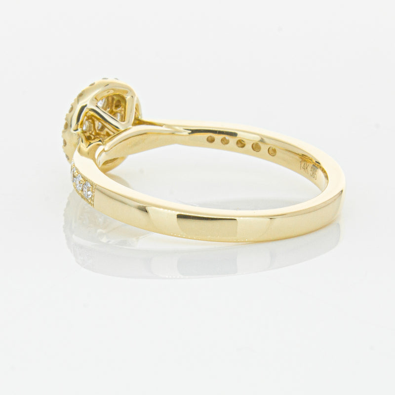 14ct Yellow Gold .44ct Diamond Phoebe Ring-Ring-Walker & Hall