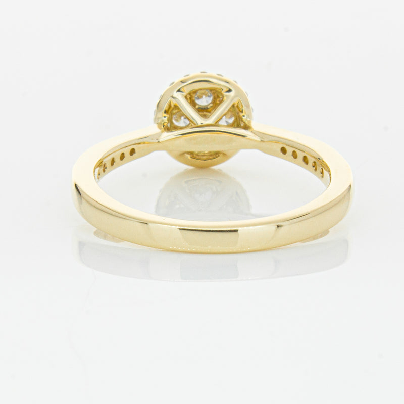 14ct Yellow Gold .44ct Diamond Phoebe Ring-Ring-Walker & Hall