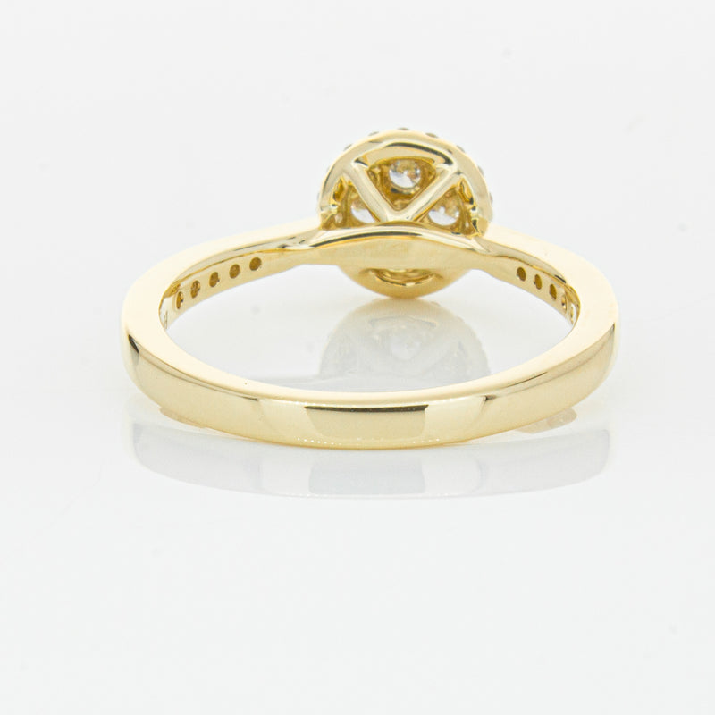 14ct Yellow Gold .44ct Diamond Phoebe Ring-Ring-Walker & Hall