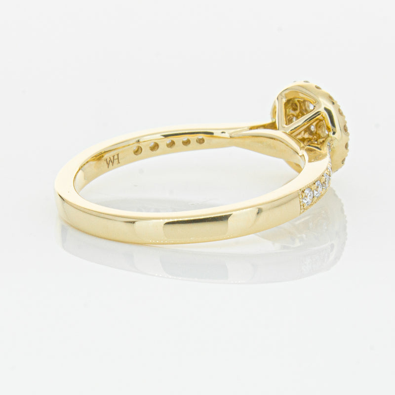 14ct Yellow Gold .44ct Diamond Phoebe Ring-Ring-Walker & Hall