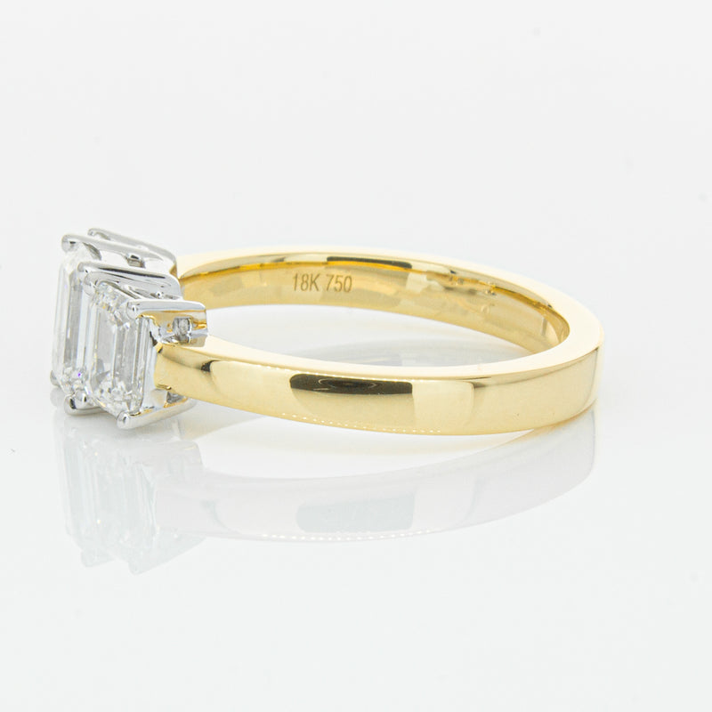 18ct Yellow & White Gold 1.96ct Odyssey Diamond Ring-Ring-Walker & Hall