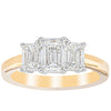 18ct Yellow & White Gold 1.96ct Odyssey Diamond Ring-Ring-Walker & Hall
