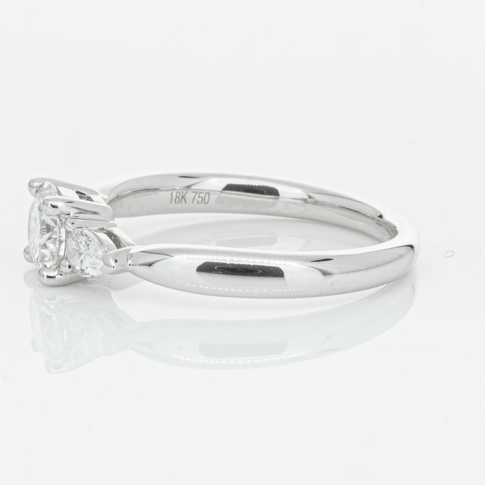 18ct White Gold .62ct Diamond Ayla Ring-Ring-Walker & Hall