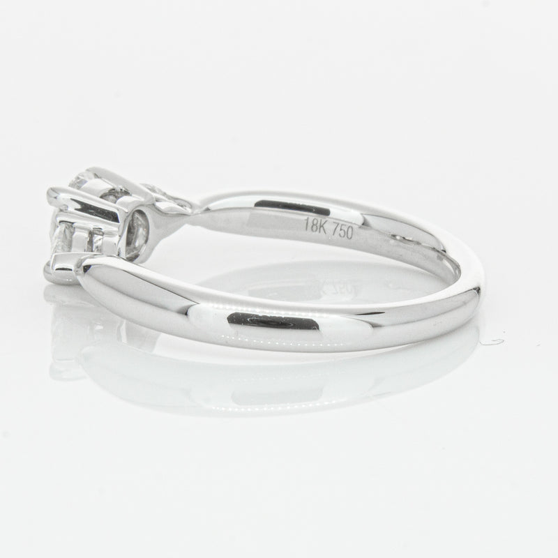 18ct White Gold .62ct Diamond Ayla Ring-Ring-Walker & Hall