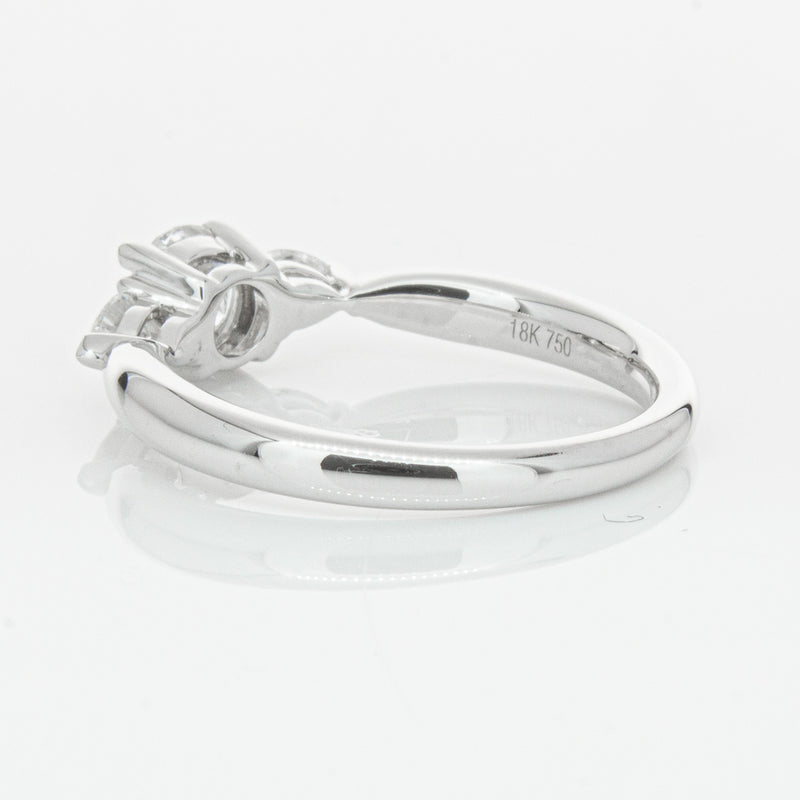 18ct White Gold .62ct Diamond Ayla Ring-Ring-Walker & Hall