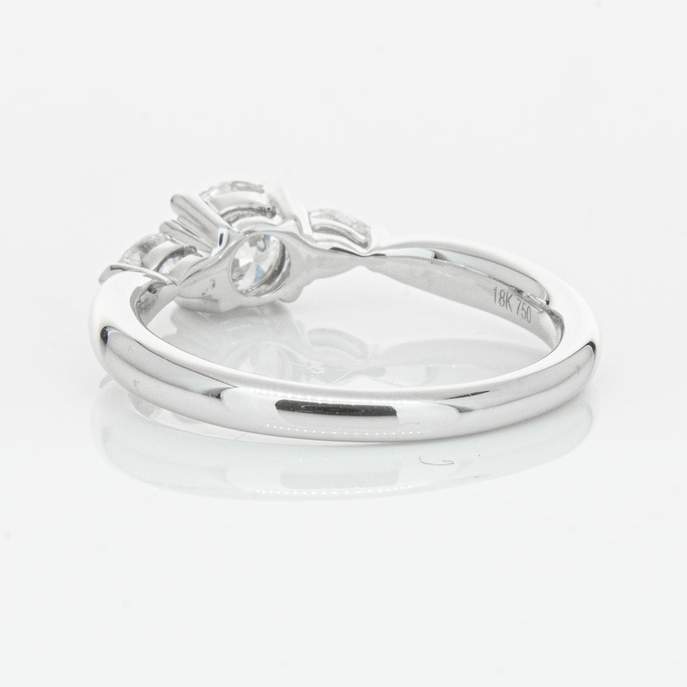 18ct White Gold .62ct Diamond Ayla Ring-Ring-Walker & Hall