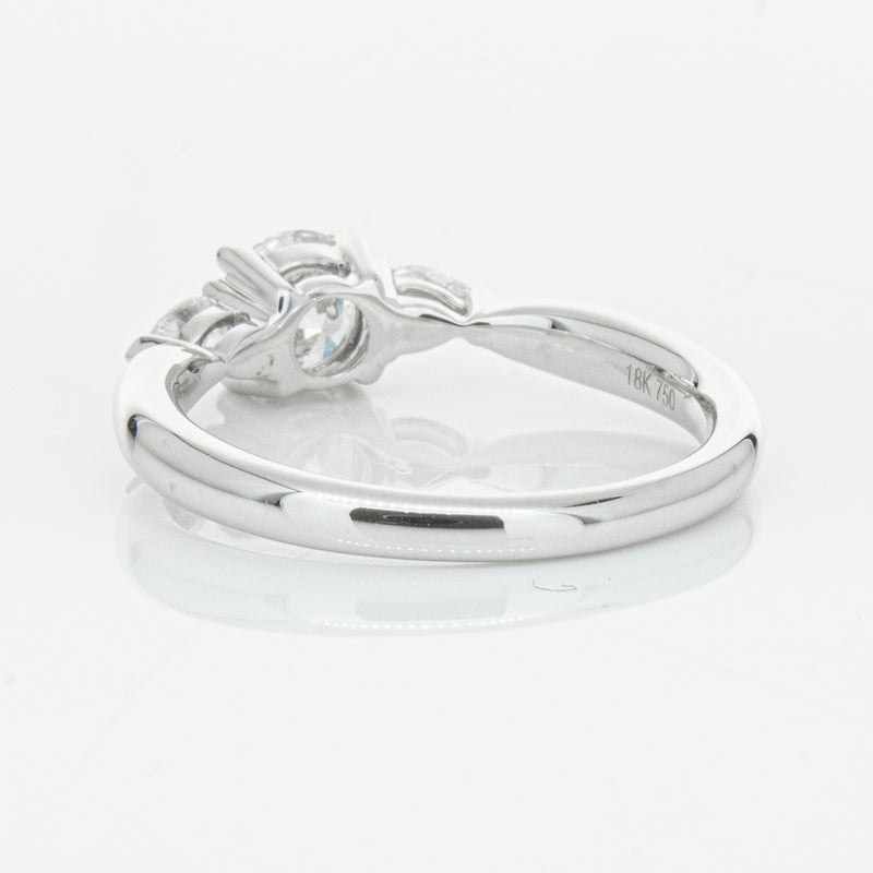 18ct White Gold .62ct Diamond Ayla Ring-Ring-Walker & Hall