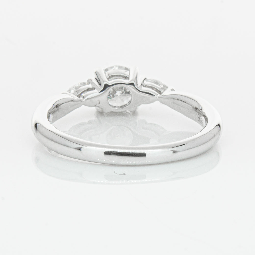 18ct White Gold .62ct Diamond Ayla Ring-Ring-Walker & Hall