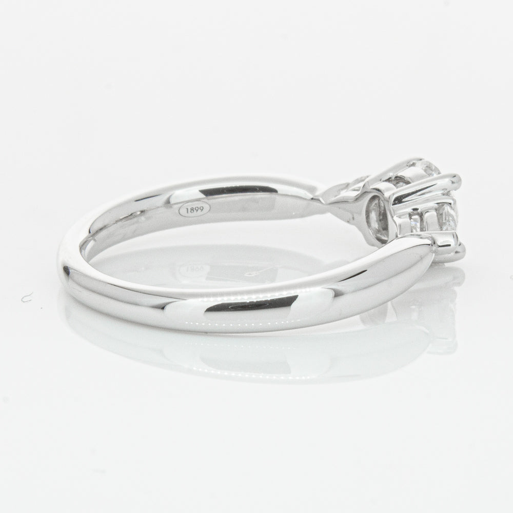 18ct White Gold .62ct Diamond Ayla Ring-Ring-Walker & Hall