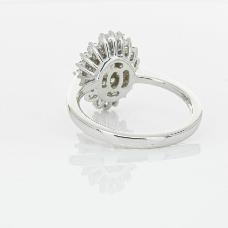 18ct White Gold .30ct Diamond Kira Ring-Ring-Walker & Hall