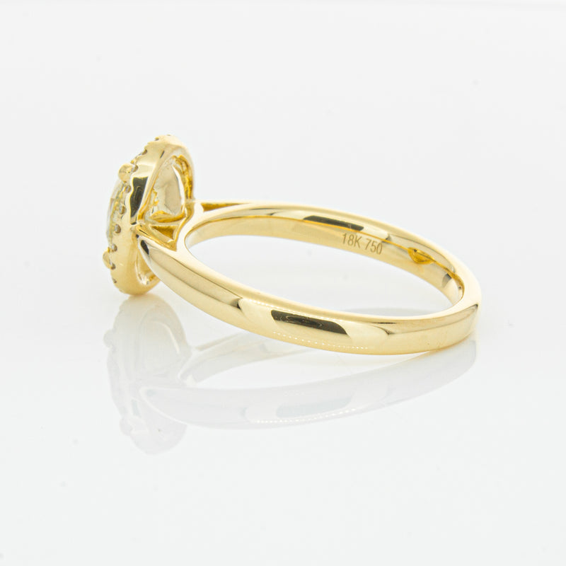 18ct Yellow Gold 1.51ct Yellow Diamond Nina Ring-Ring-Walker & Hall