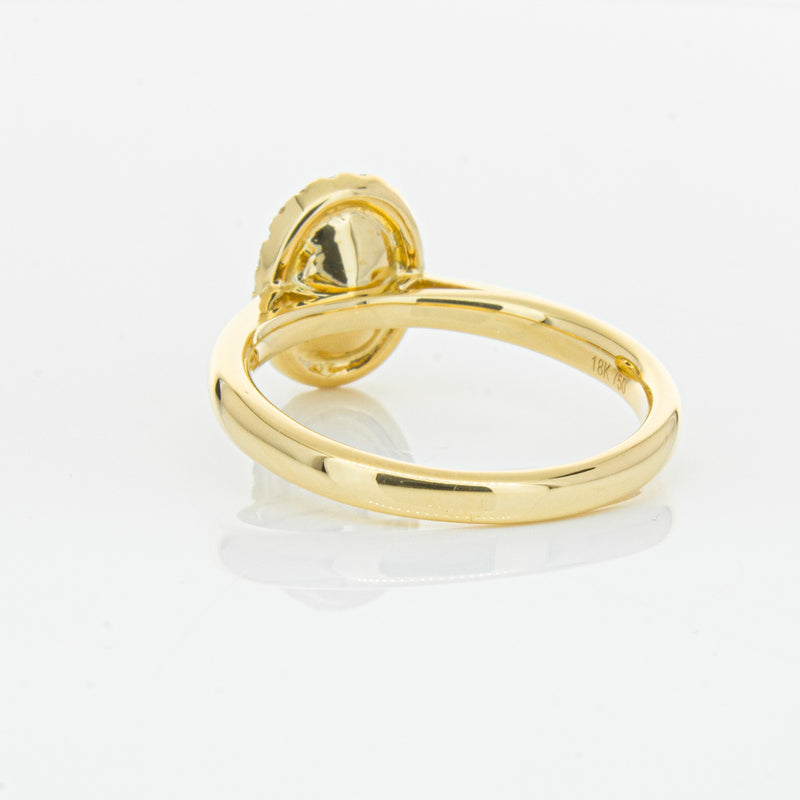 18ct Yellow Gold 1.51ct Yellow Diamond Nina Ring-Ring-Walker & Hall