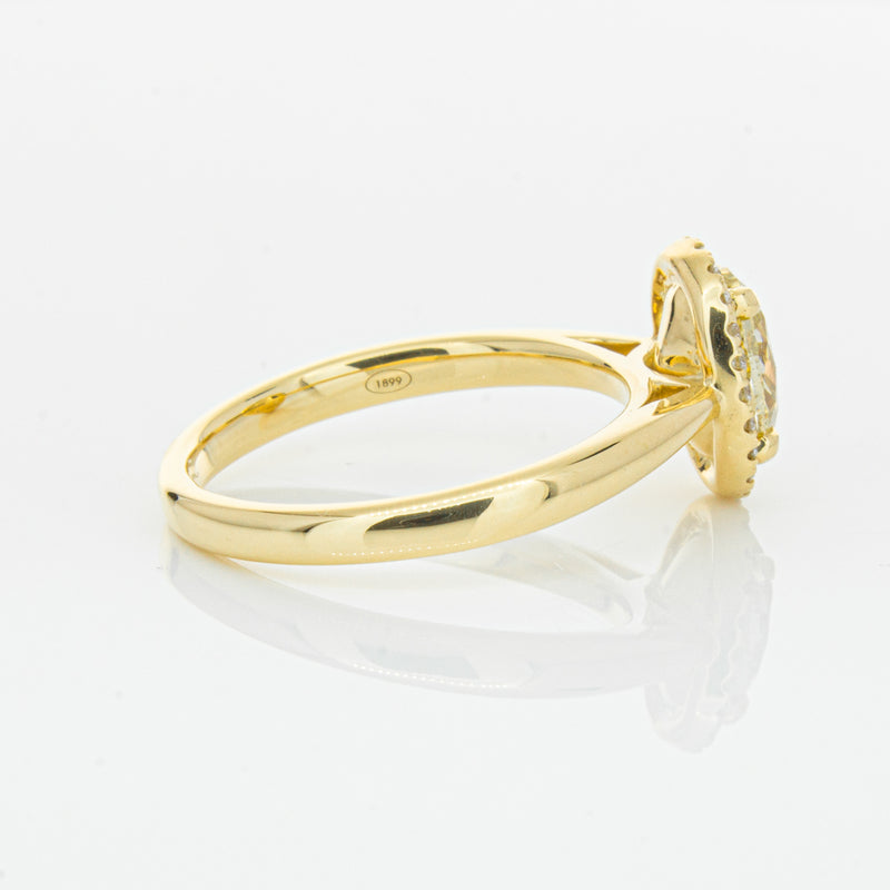 18ct Yellow Gold 1.51ct Yellow Diamond Nina Ring-Ring-Walker & Hall
