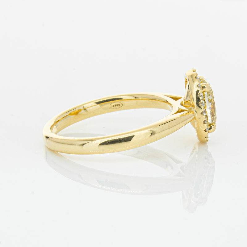 18ct Yellow Gold 1.51ct Yellow Diamond Nina Ring-Ring-Walker & Hall