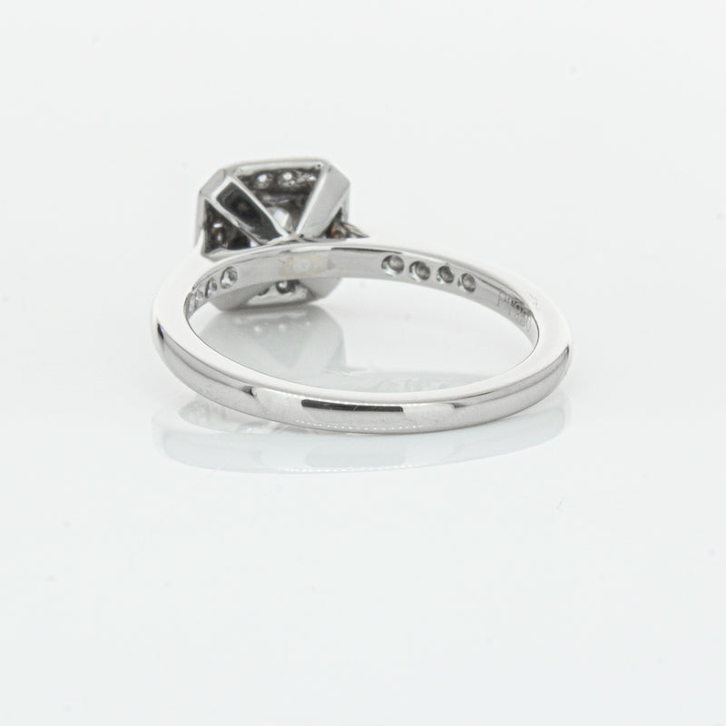Platinum .46ct Princess Cut Reclaimed Diamond Mandalay Ring-Ring-Walker & Hall