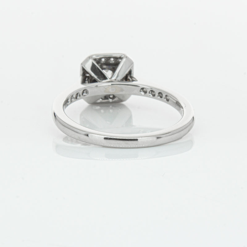 Platinum .46ct Princess Cut Reclaimed Diamond Mandalay Ring-Ring-Walker & Hall