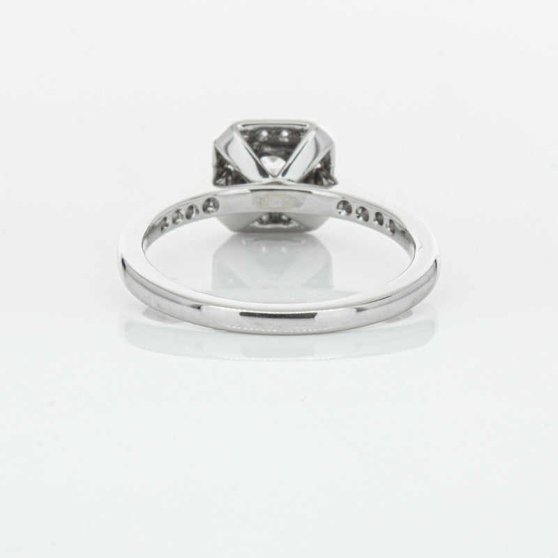 Platinum .46ct Princess Cut Reclaimed Diamond Mandalay Ring-Ring-Walker & Hall