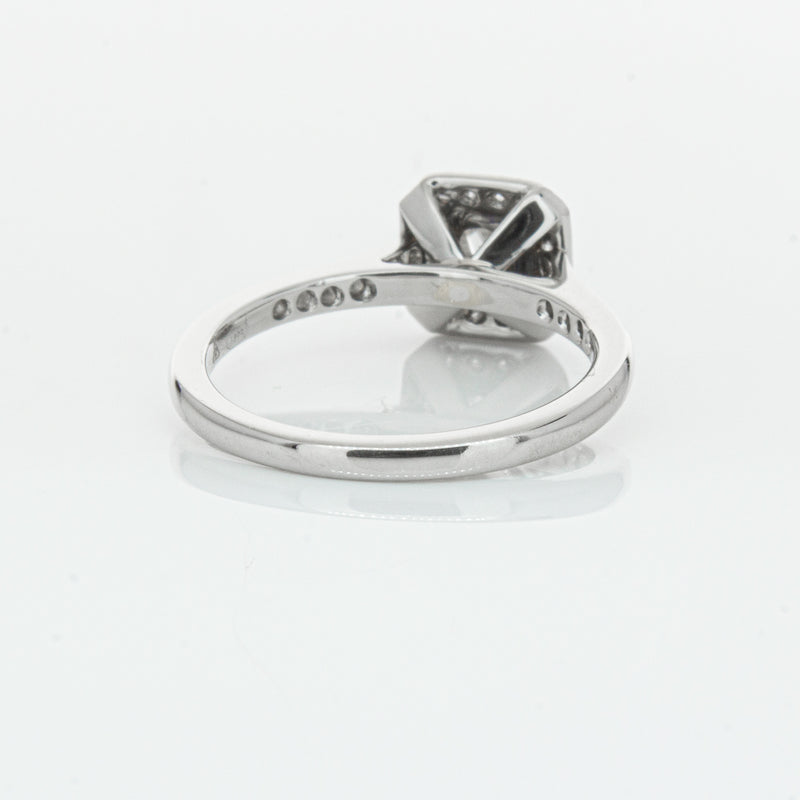 Platinum .46ct Princess Cut Reclaimed Diamond Mandalay Ring-Ring-Walker & Hall