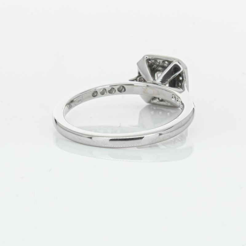 Platinum .46ct Princess Cut Reclaimed Diamond Mandalay Ring-Ring-Walker & Hall