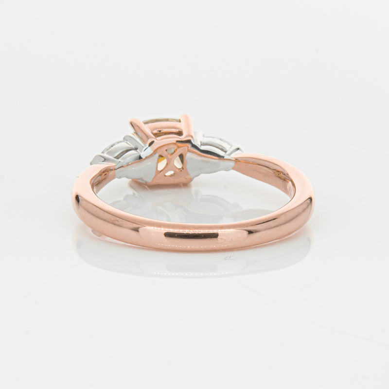 18ct Rose Gold 1.21ct Champagne Diamond Ayla Ring-Ring-Walker & Hall