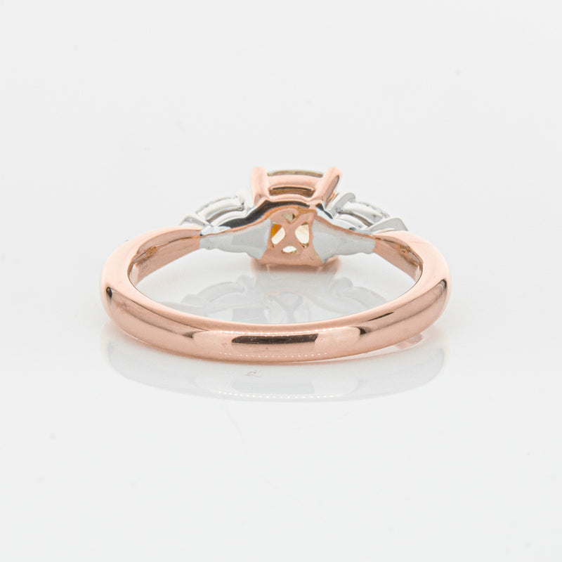 18ct Rose Gold 1.21ct Champagne Diamond Ayla Ring-Ring-Walker & Hall