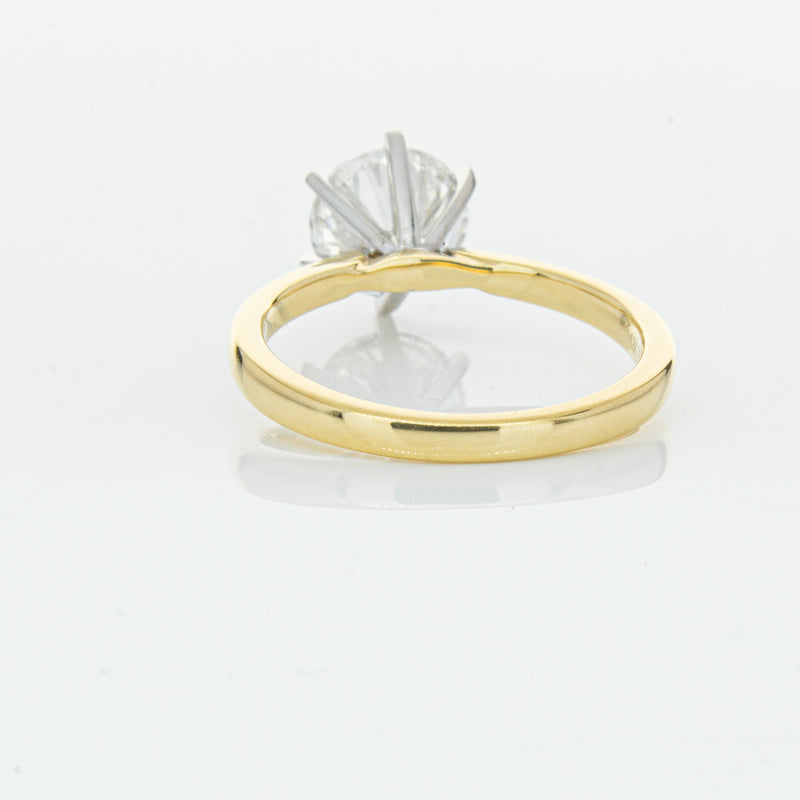 18ct Yellow Gold 2.01ct Diamond Capri Ring-Ring-Walker & Hall