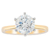 18ct Yellow Gold 2.01ct Diamond Capri Ring-Ring-Walker & Hall