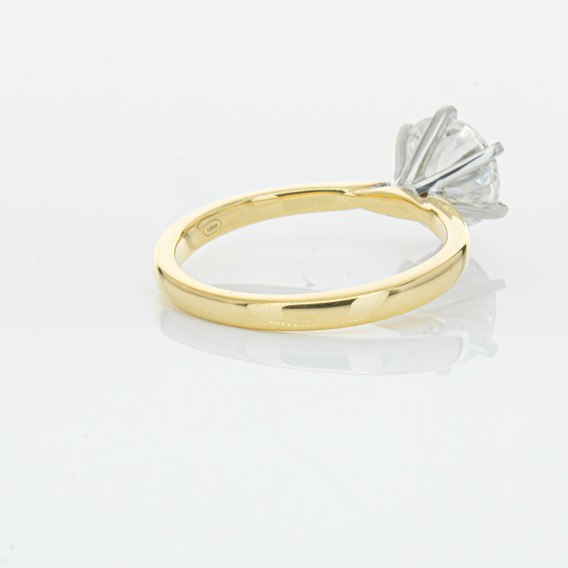 18ct Yellow Gold 2.01ct Diamond Capri Ring-Ring-Walker & Hall