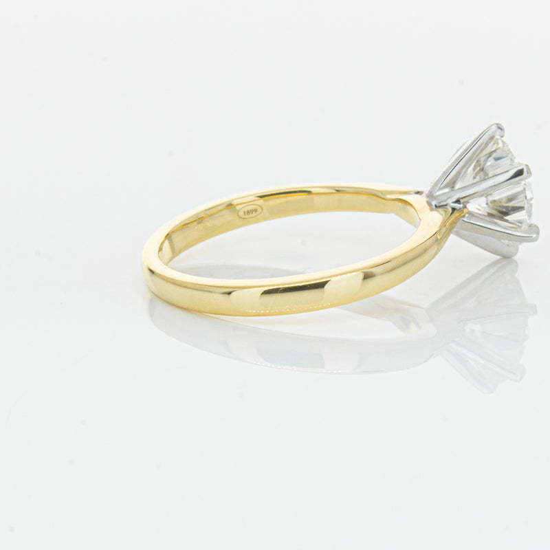 18ct Yellow Gold 2.01ct Diamond Capri Ring-Ring-Walker & Hall