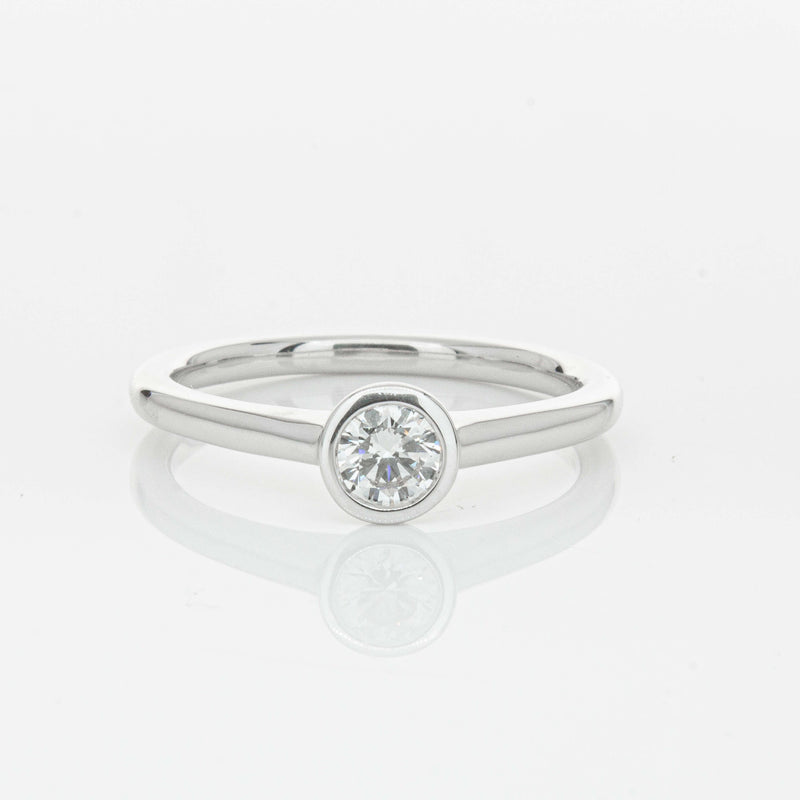 18ct White Gold .30ct Diamond Natalia Ring-Ring-Walker & Hall