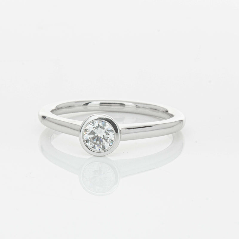 18ct White Gold .30ct Diamond Natalia Ring-Ring-Walker & Hall