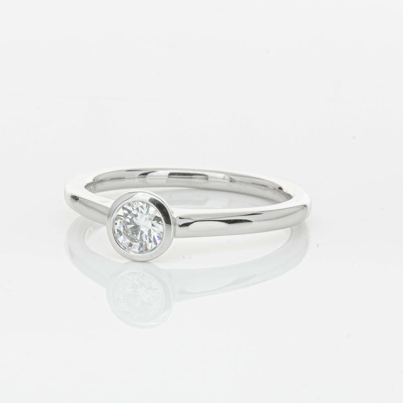 18ct White Gold .30ct Diamond Natalia Ring-Ring-Walker & Hall