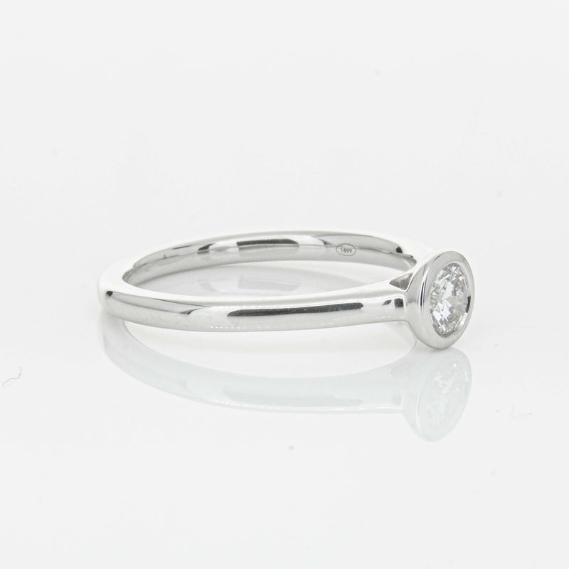 18ct White Gold .30ct Diamond Natalia Ring-Ring-Walker & Hall