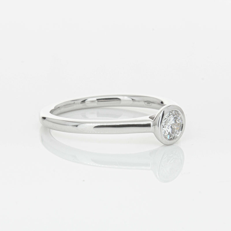 18ct White Gold .30ct Diamond Natalia Ring-Ring-Walker & Hall