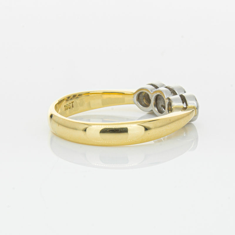 Deja Vu 18ct Yellow Gold .61ct Diamond Ring-Ring-Walker & Hall