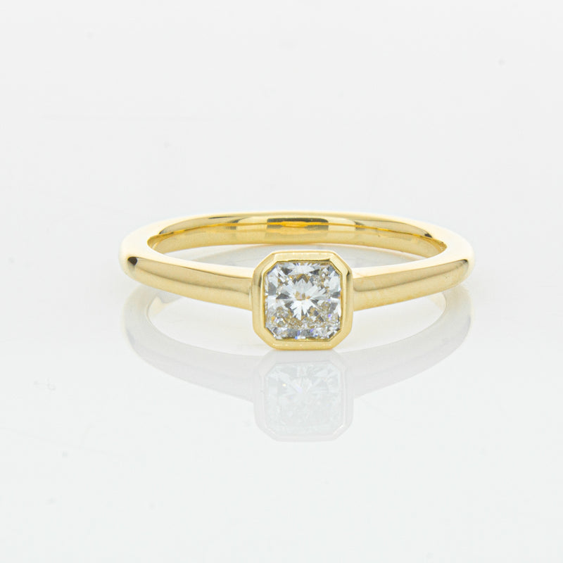 18ct Yellow Gold .43ct Diamond Natalia Ring-Ring-Walker & Hall