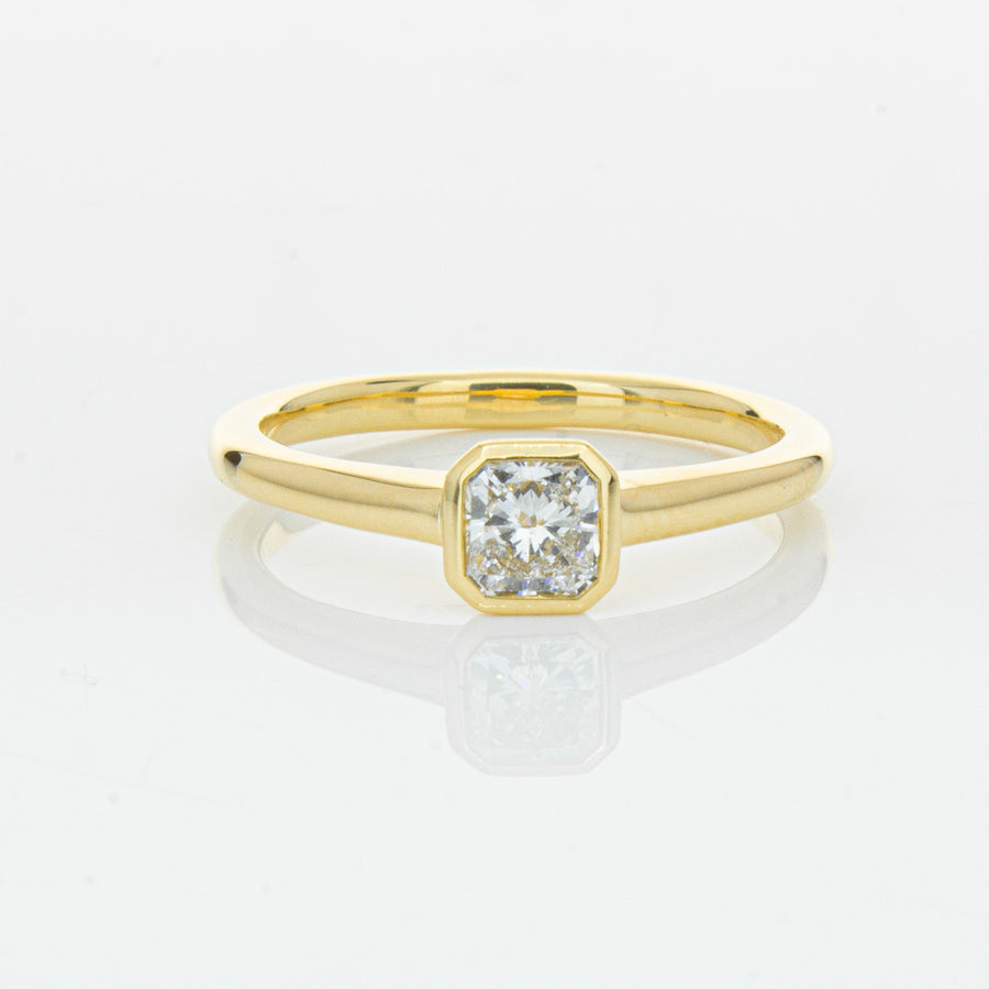 18ct Yellow Gold .43ct Diamond Natalia Ring-Ring-Walker & Hall