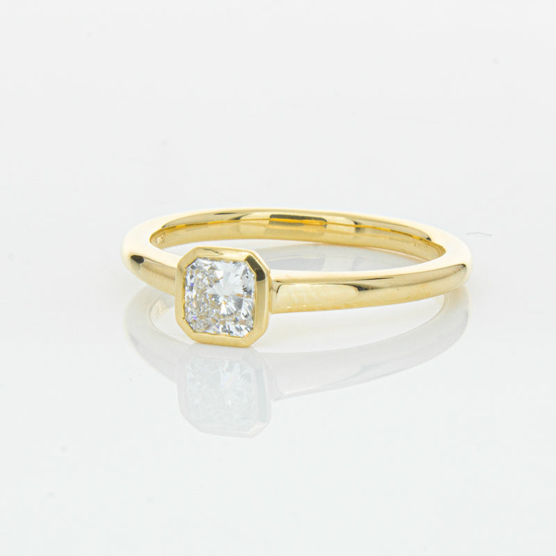 18ct Yellow Gold .43ct Diamond Natalia Ring-Ring-Walker & Hall