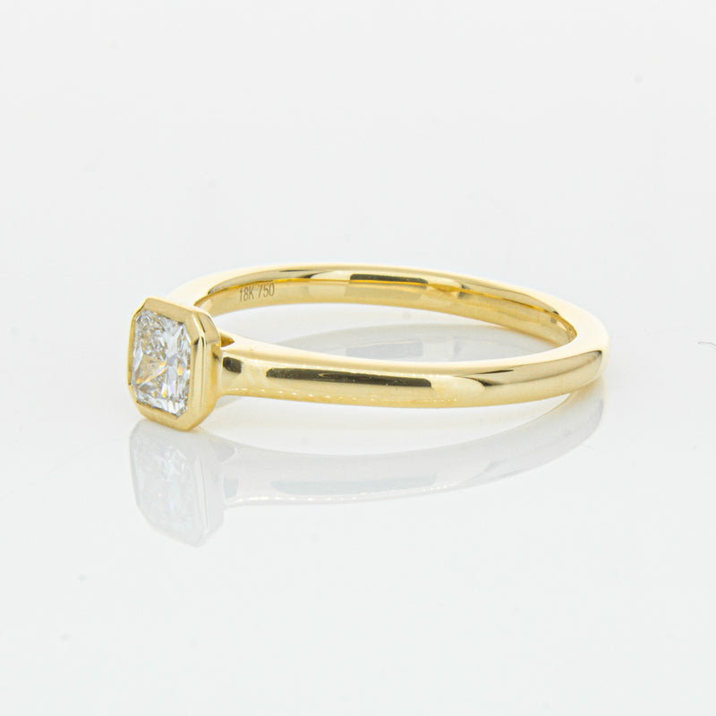 18ct Yellow Gold .43ct Diamond Natalia Ring-Ring-Walker & Hall