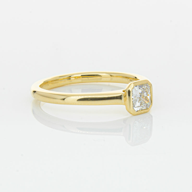 18ct Yellow Gold .43ct Diamond Natalia Ring-Ring-Walker & Hall