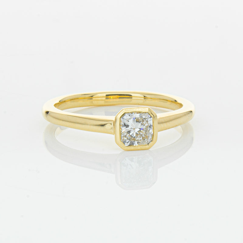 18ct Yellow Gold .43ct Diamond Natalia Ring-Ring-Walker & Hall